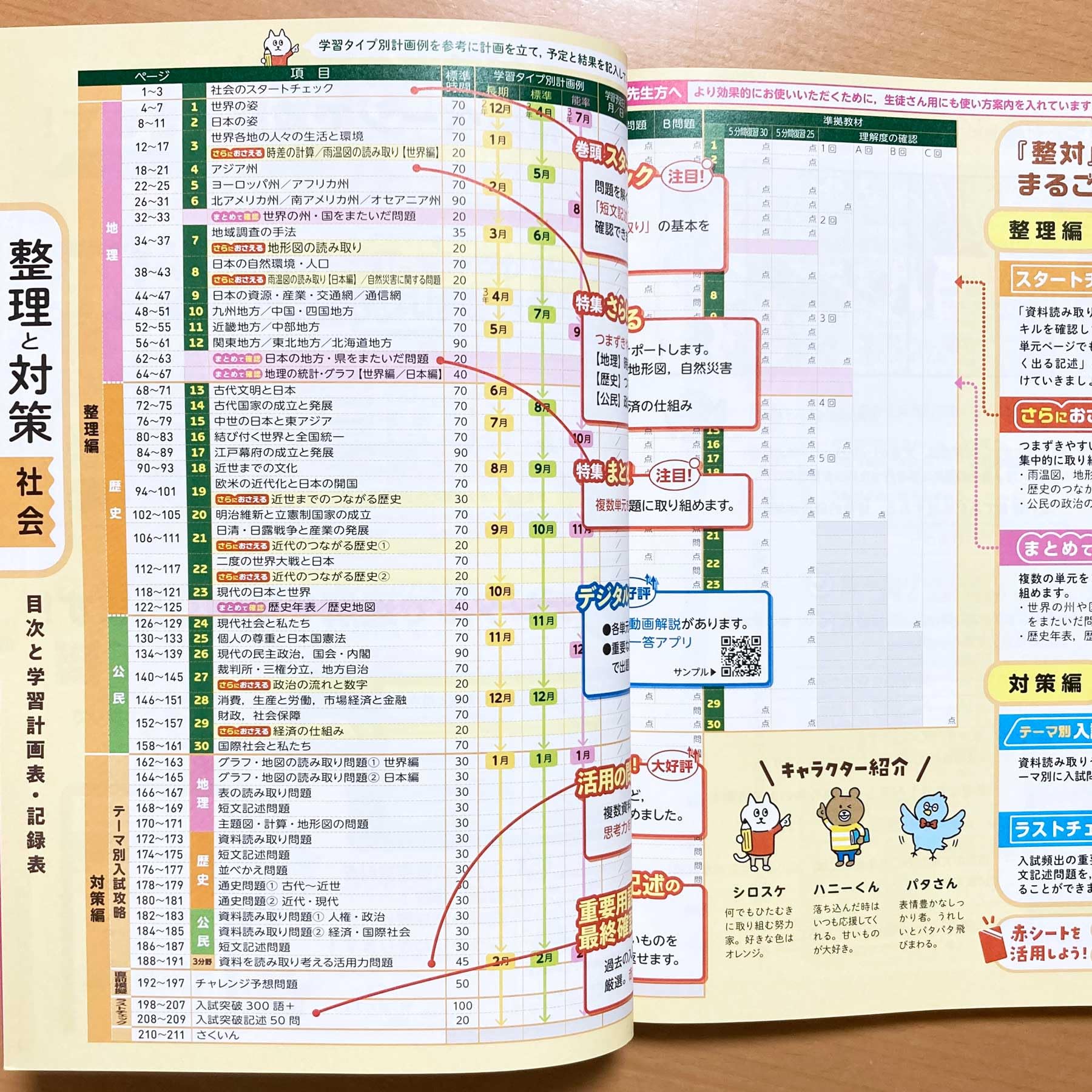 Amazon.co.jp: 2025 令和7年度「整理と対策 社会【教師用】解答・解説