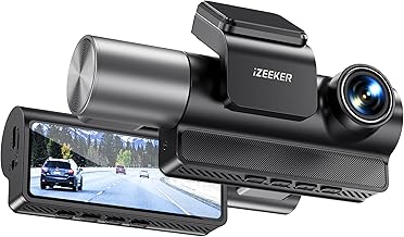iZEEKER 4K Dash Cam 2160P 32GB Card Night Vision Loop Recording Auto Lock G-Sensor Parking Mode WDR 400
