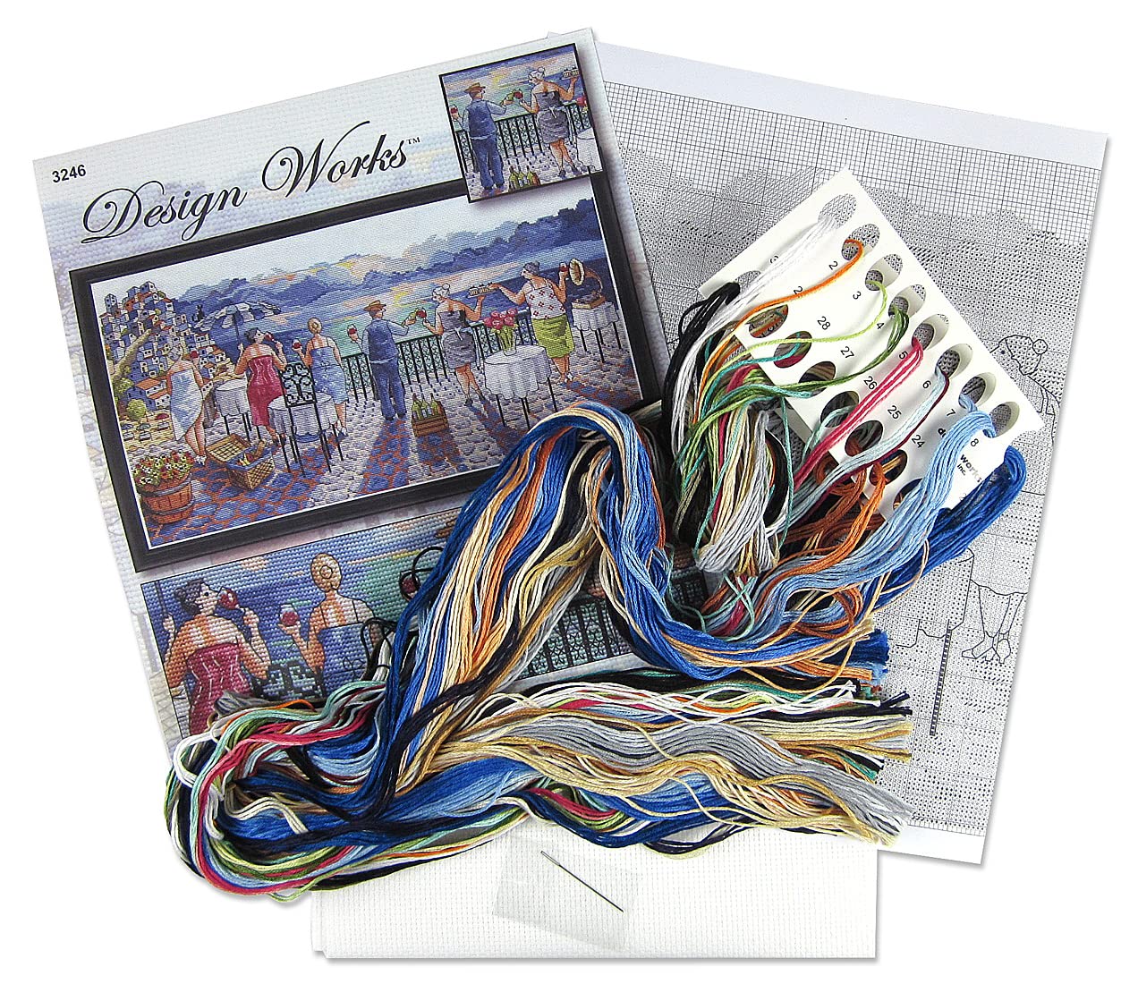 Design Works Counted Cross Stitch Kit 10"X20"-After The Shift (14 Count)