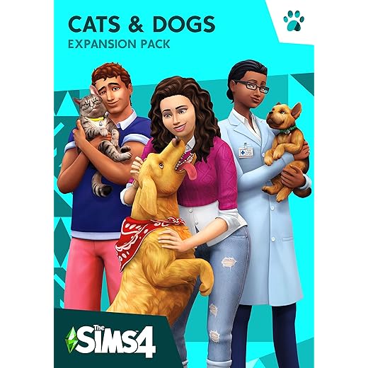 The Sims 4 - Cats & Dogs - Origin PC [Online Game Code]
