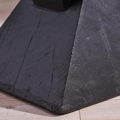 Vista 35 de Christopher Knight Home Jerod - Mesa decorativa de hormigón ligero, natural