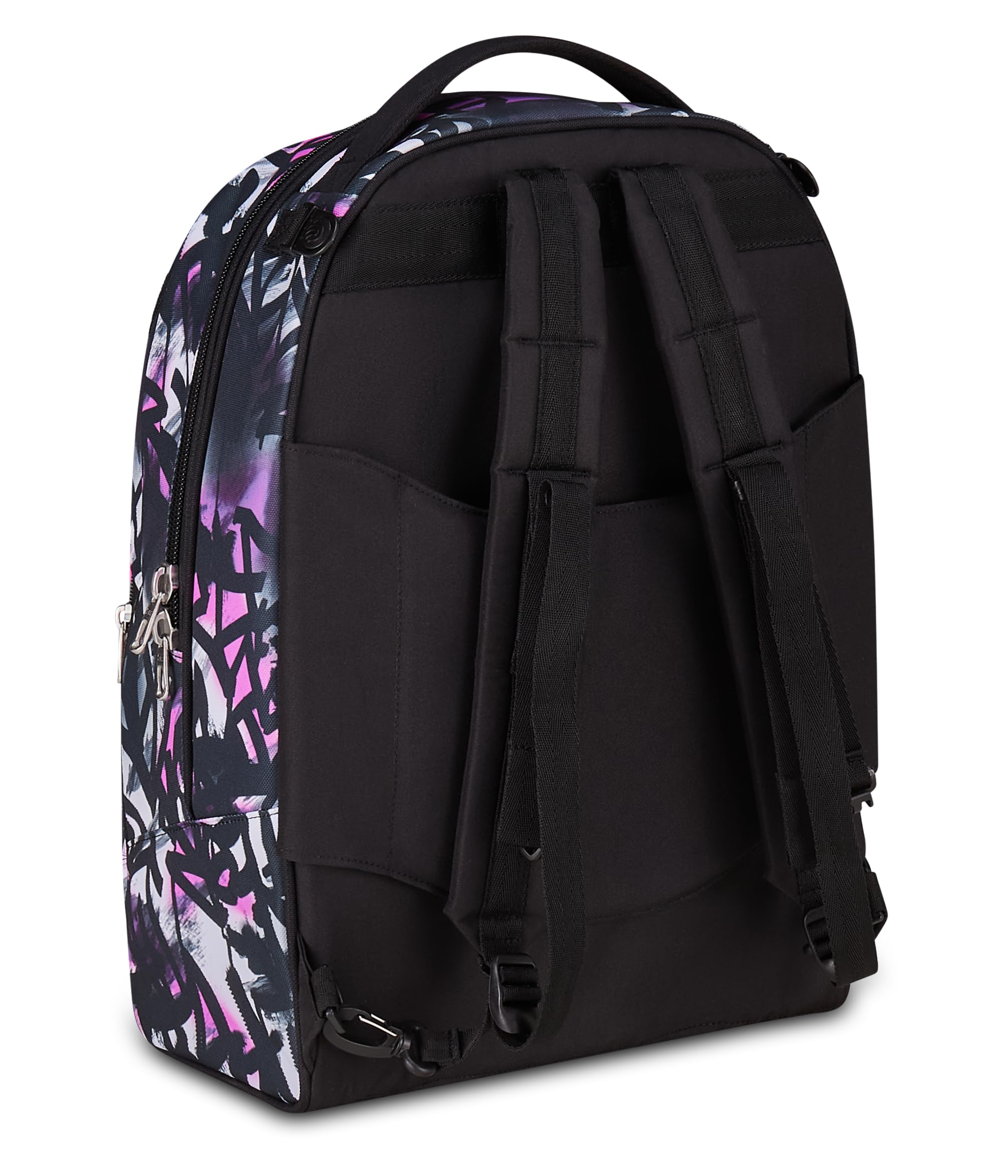 Seven Zaino Trolley Scuola Elementare Bambina, Zaino Sganciabile, Triplo Uso, New Tech, fucsia