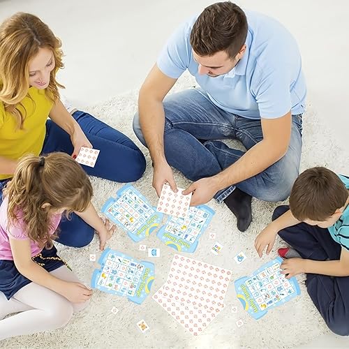 Miniatura 6 de Juegos de bingo para baby shower, para niños de 24 invitados, bingo para recién nacidos, para baby shower, fiesta de cumpleaños, suministros de