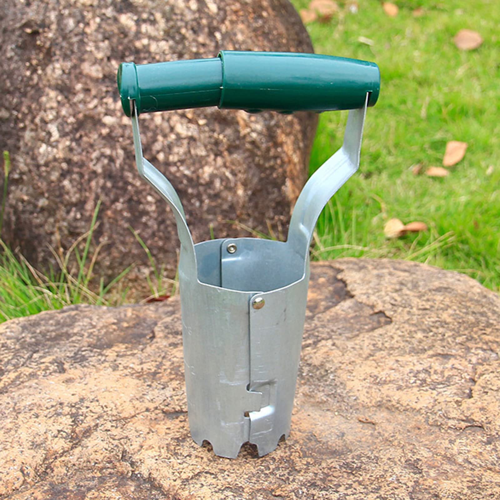 Set di fioriere for bulbi, strumenti for fioriere di bulbi da giardino Set di bulbi trapiantatrice for piantare rilascio automatico del terreno for scavare/riempire foro for tulipani narcisi dalie ver