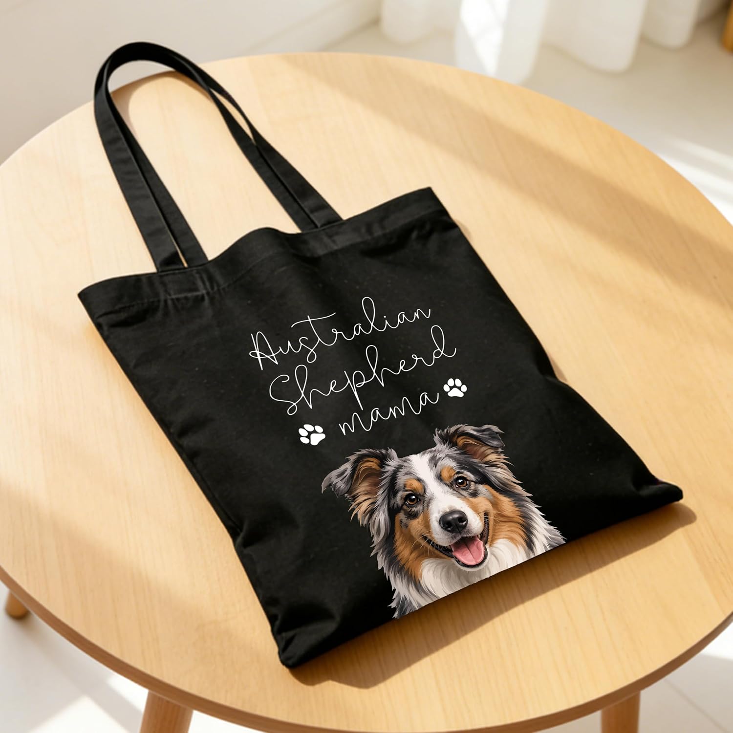 Yorkie Mama Cute Yorkshire Terrier Dog Mom Pet Lover Tote Bag. image 5