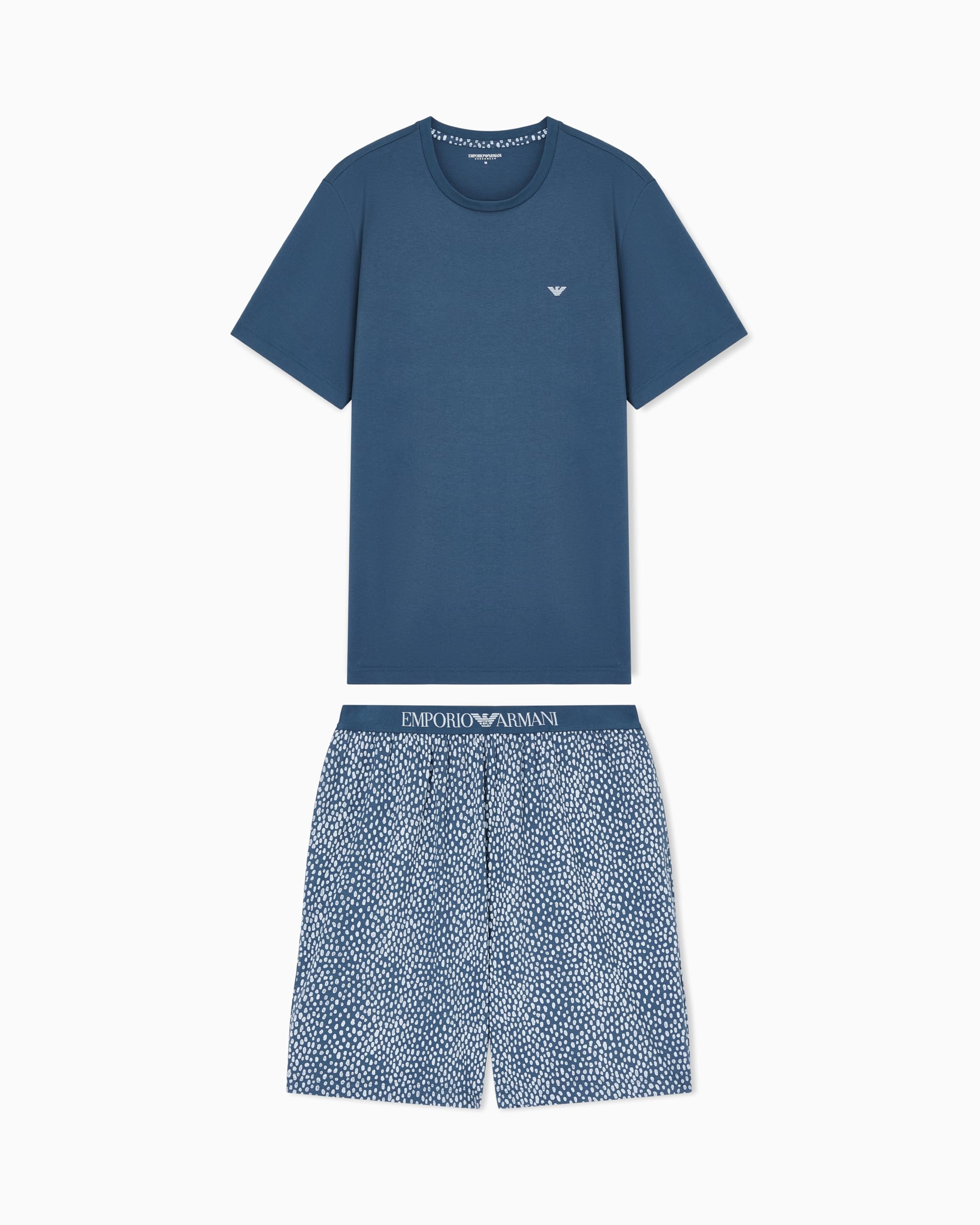 Emporio Armani Herren T-Shirt+Shorts Pyjama Pyjamaset