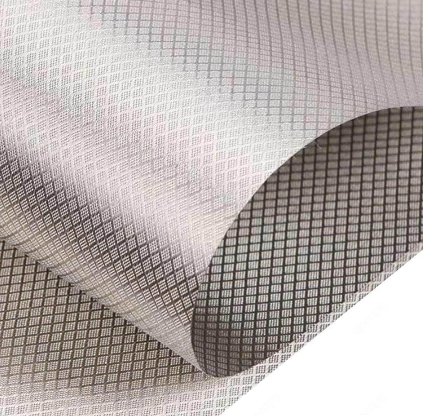 YSPP Faraday Fabric Radiation Protection Emf Blockers Faraday Blanket RF Shielding Fabric Shielding Fabric for Microwave, Card Bag Cloth, Electronic Products,silver-3x1.1m