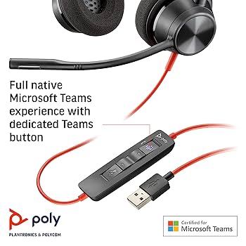 Amazon.co.jp: Poly(旧モデル) 有線ヘッドセット Blackwire 3320