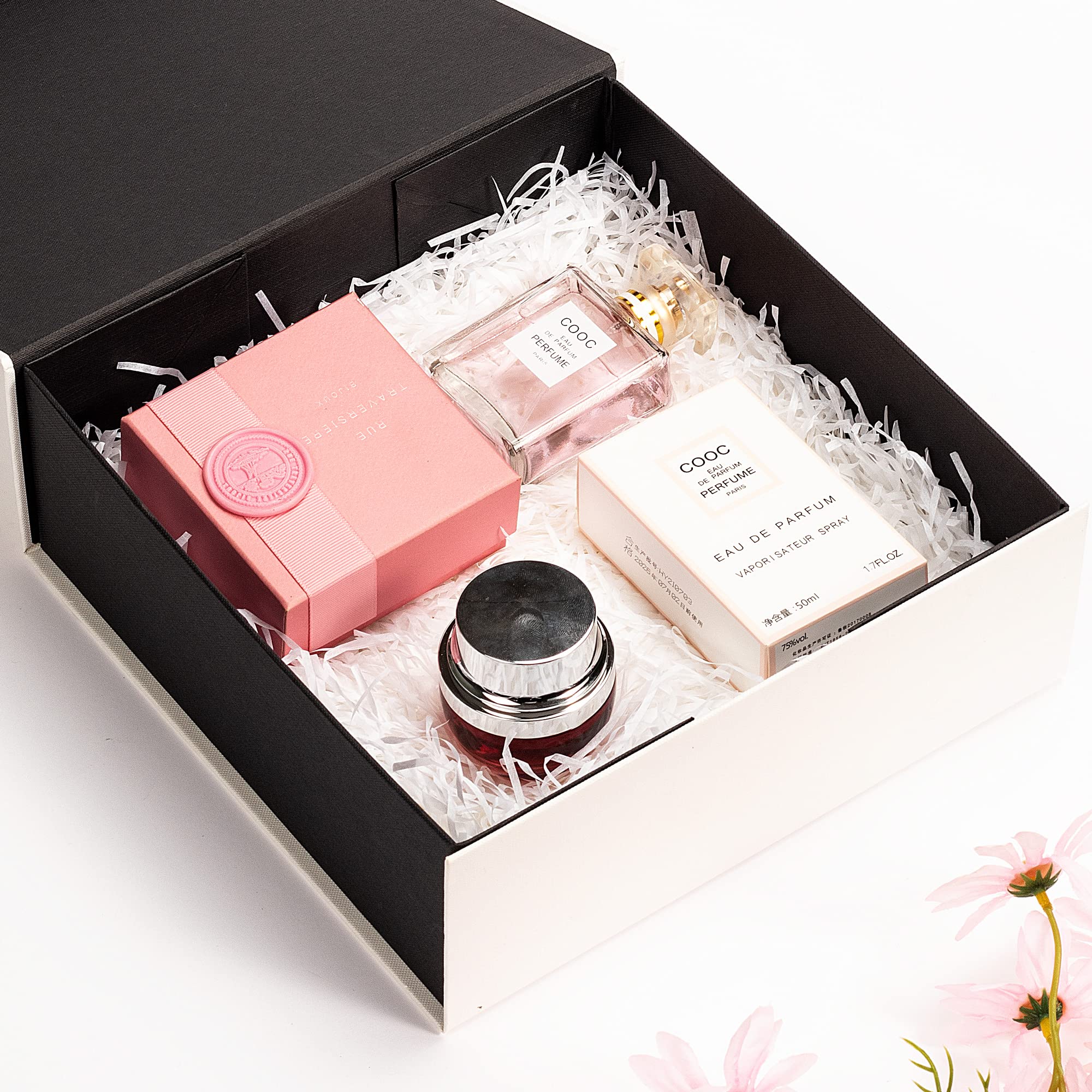 ADEL DREAM Geschenkbox, faltende Geschenkbox, Kleidung Geschenkbox, Kleidung Geschenkbox (10 stück, Weiß)
