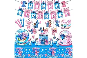 Adorable Lilo and Angel Birthday Party Decorations Extravaganza