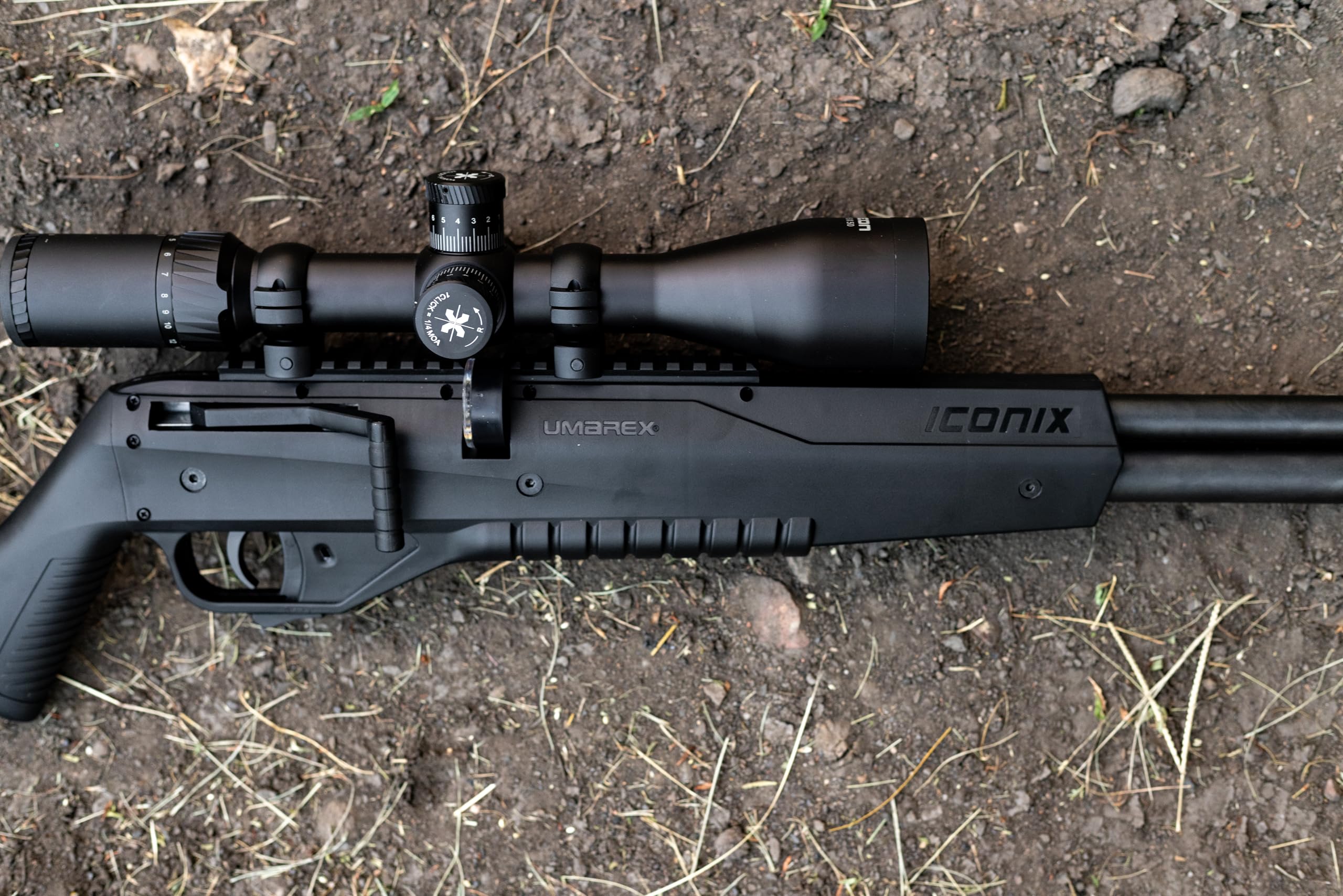 Umarex Iconix .22 Caliber PCP Pellet Gun Air Rifle with Side Lever Cocking