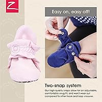 Vista 3 de Zutano - Botines de algodón orgánico para bebé, unisex, con suela antideslizante
