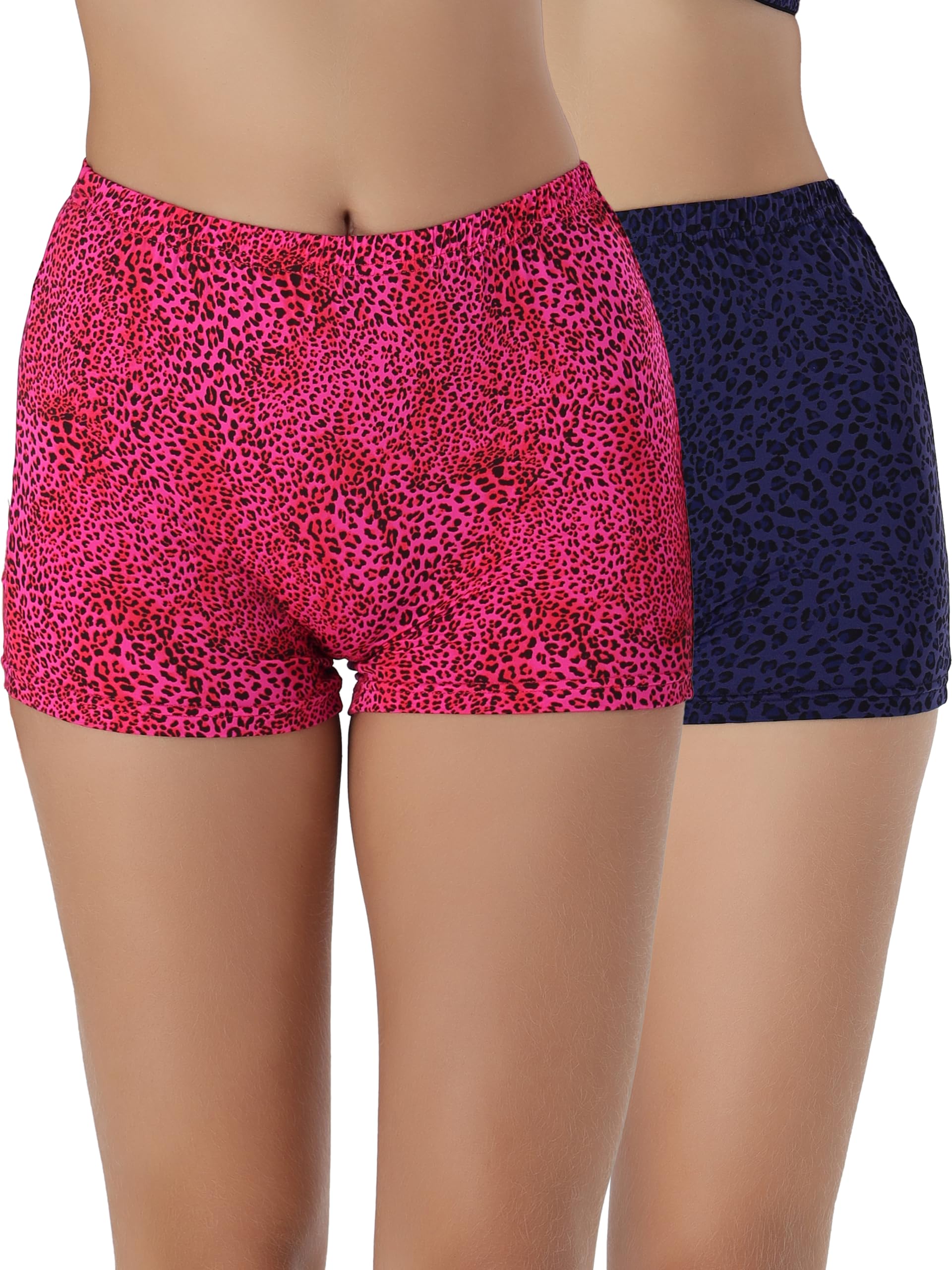 Women's Printed Boyshort Panty|Soft Cotton Elastane Stretch |Mid Rise Full Coverage Panties with Concealed Soft Elastic Waistband|Breathable Everyday Innerwear for Women|P2-image-18