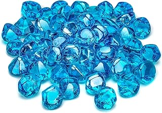 Stanbroil 10-Pound Fire Glass Diamonds - 1/2 inch Luster Fire Glass for ...