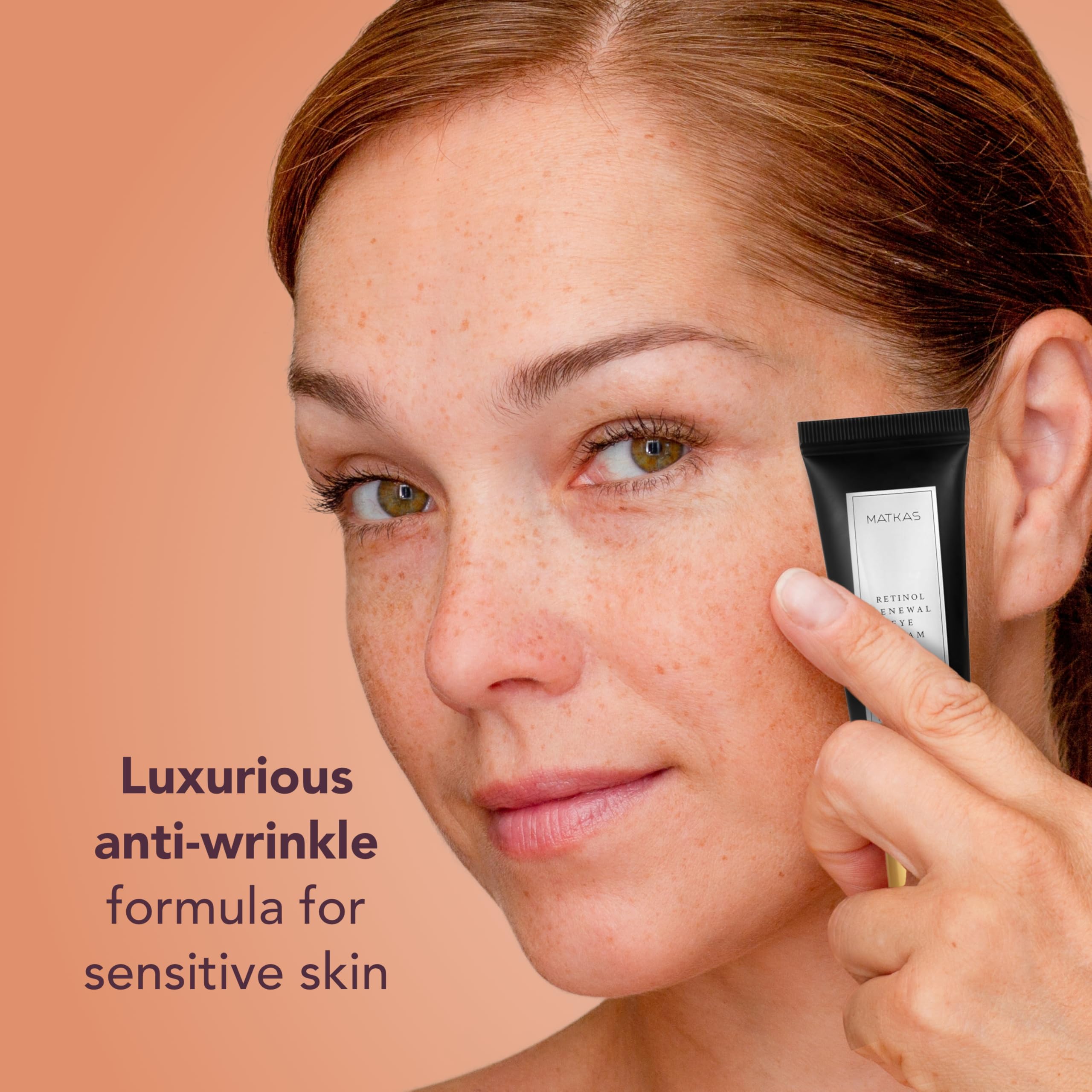 Crema de ojos coreana con retinol para ojeras e hinchazón, arrugas, líneas finas, crema antienvejecimiento de noche debajo de los ojos, niacinamida, raíz de cúrcuma, 6 tipos de ceramidas, ácido 2