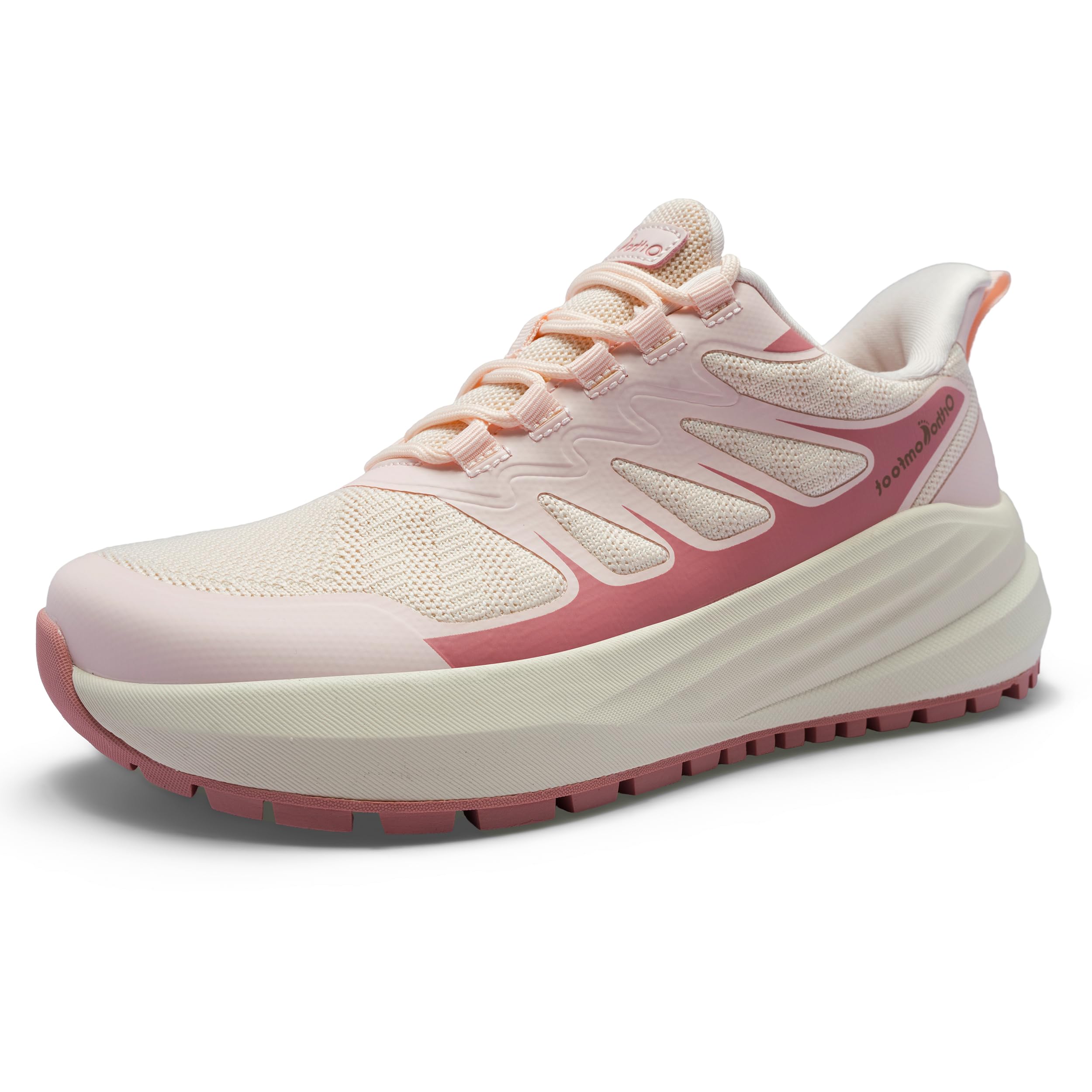 OrthoComfoot Women's Wide Trail Running Hiking Sneakers