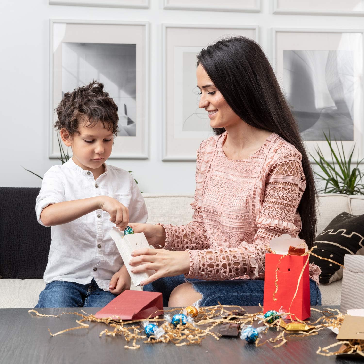 Prоmо Dіѕсоunt Uр Tо 70% оƒƒ Giovanni Grazielli 6+1 Set of Small Cardboard Gift Boxes with Lids for Different Occasions as Wedding, Birthday, Bridesmaid, Kids or Baby Shower Party, Graduations (5x4x2 in), Bonus: 1 Brown Box