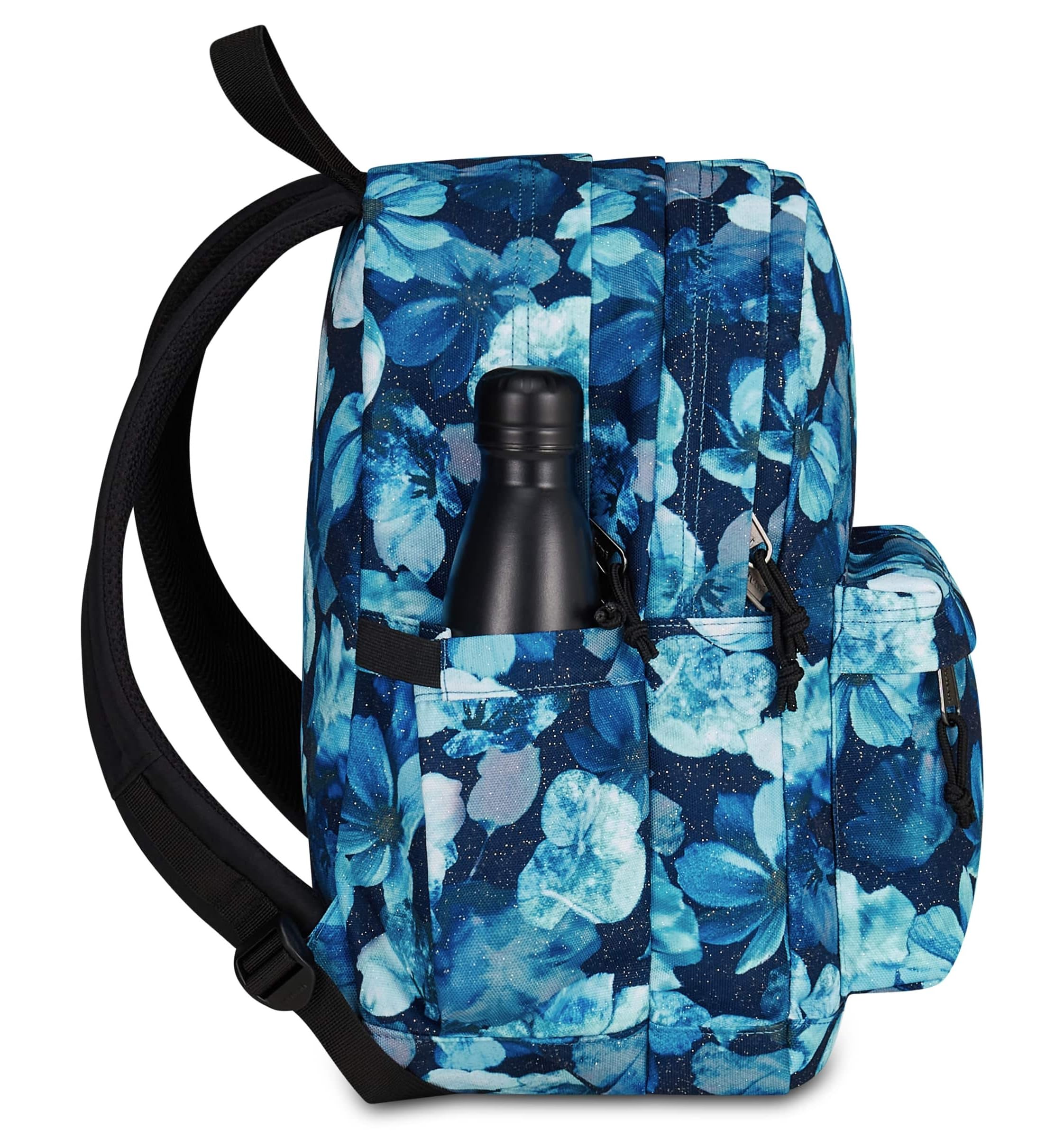 Invicta Zaino Scuola Lab Fantasy Shine, Blu, Doppio Scomparto Con Tasca per PC e Tasca per Borraccia, 27 lt, Scuola Media e Superiore, Zaino Ragazza
