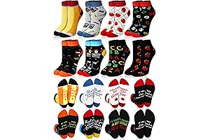 8 Pairs Teacher Socks Bulk for Christmas Gift