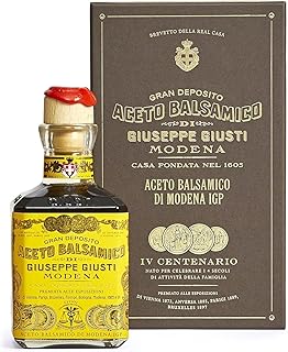Giusti Balsamic Vinegar of Modena IGP – Extra Thick & Rich Aceto Balsami...