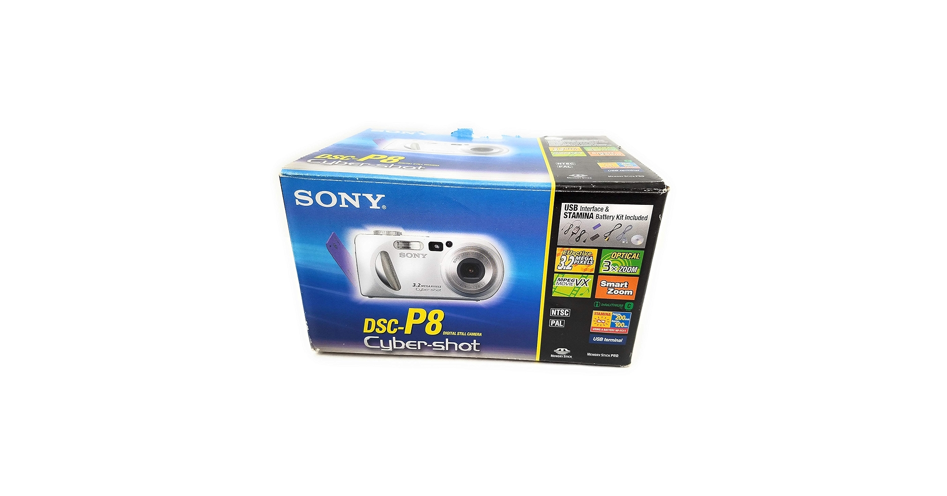 SONY - SONY Cyber-shot DSC-P8 コンパクトデジタルカメラ Amazon.com : Sony DSCP8 Cyber-shot 3.2MP Digital Camera w