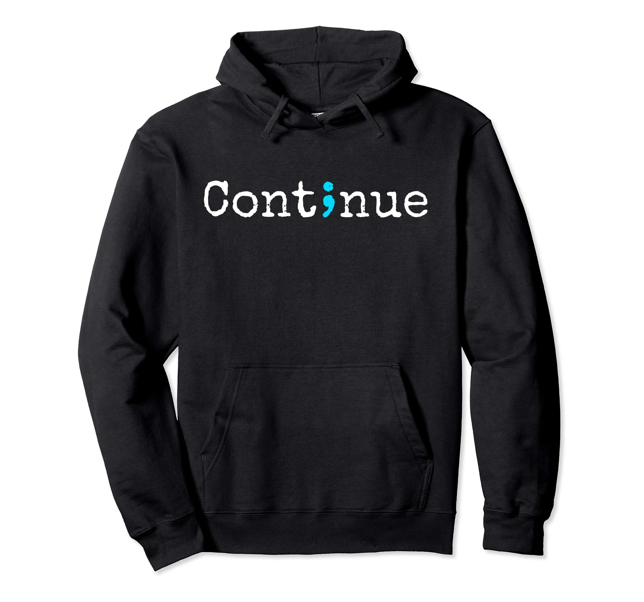 Mental Health & Suicide AwarenessSemicolon Mental Health & Suicide Prevention Awareness Pullover Hoodie