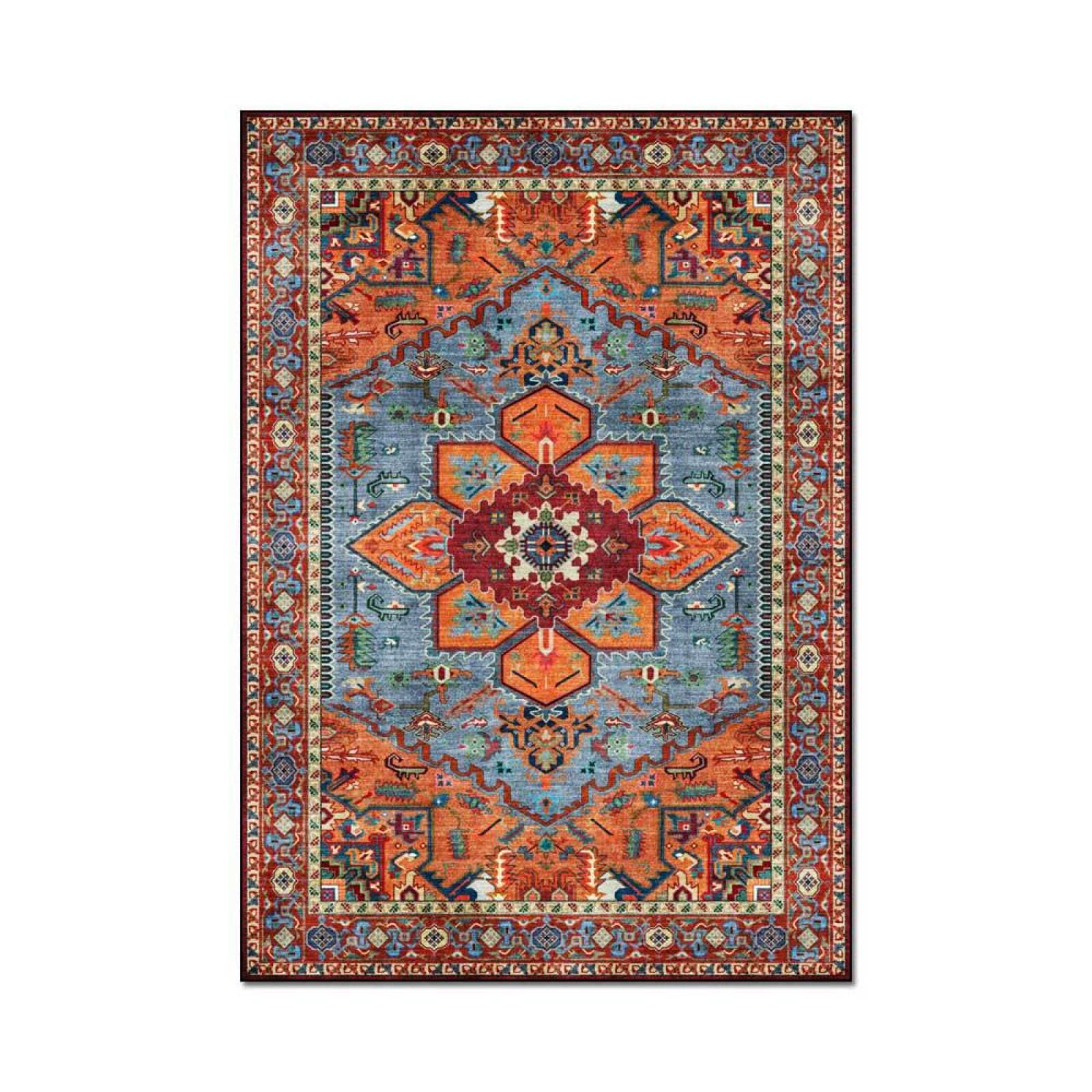 Tappeto Moderno Design Tappeti SalottoStile folk country americano alla moda,per decorazione della camera da letto della casa-130 * 190cm (4.2ft x 6.2ft)