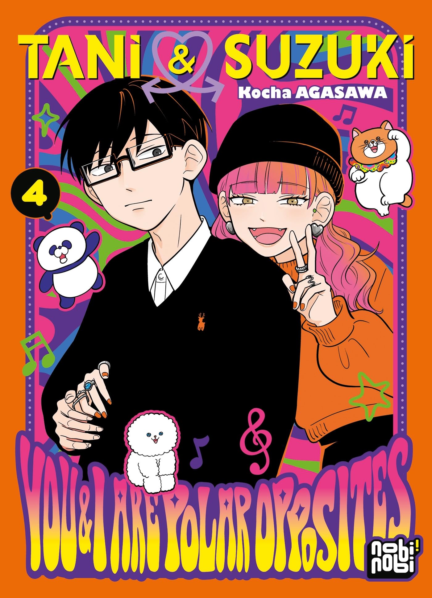 Tani & Suzuki - You and I are polar opposites T04 - Kocha Agasawa - Nobi Nobi - broché - Manga