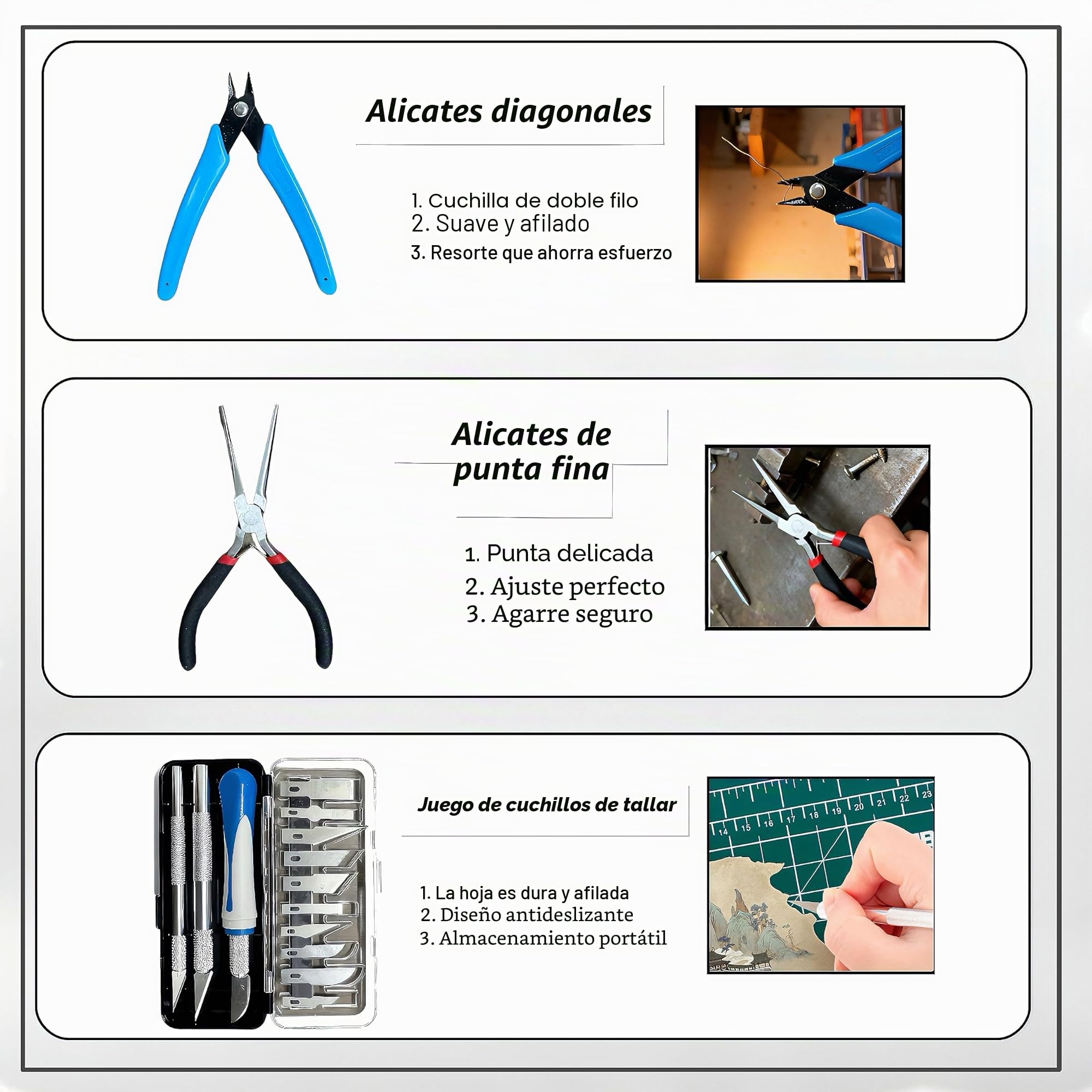 214PCS Kit de Herramientas para Impresora 3D, Accesorios con Limpieza de Boquillas, Desbarbador, Pinzas y Alicates para Desmontaje, Mantenimiento y Mecanizado de Precisión
