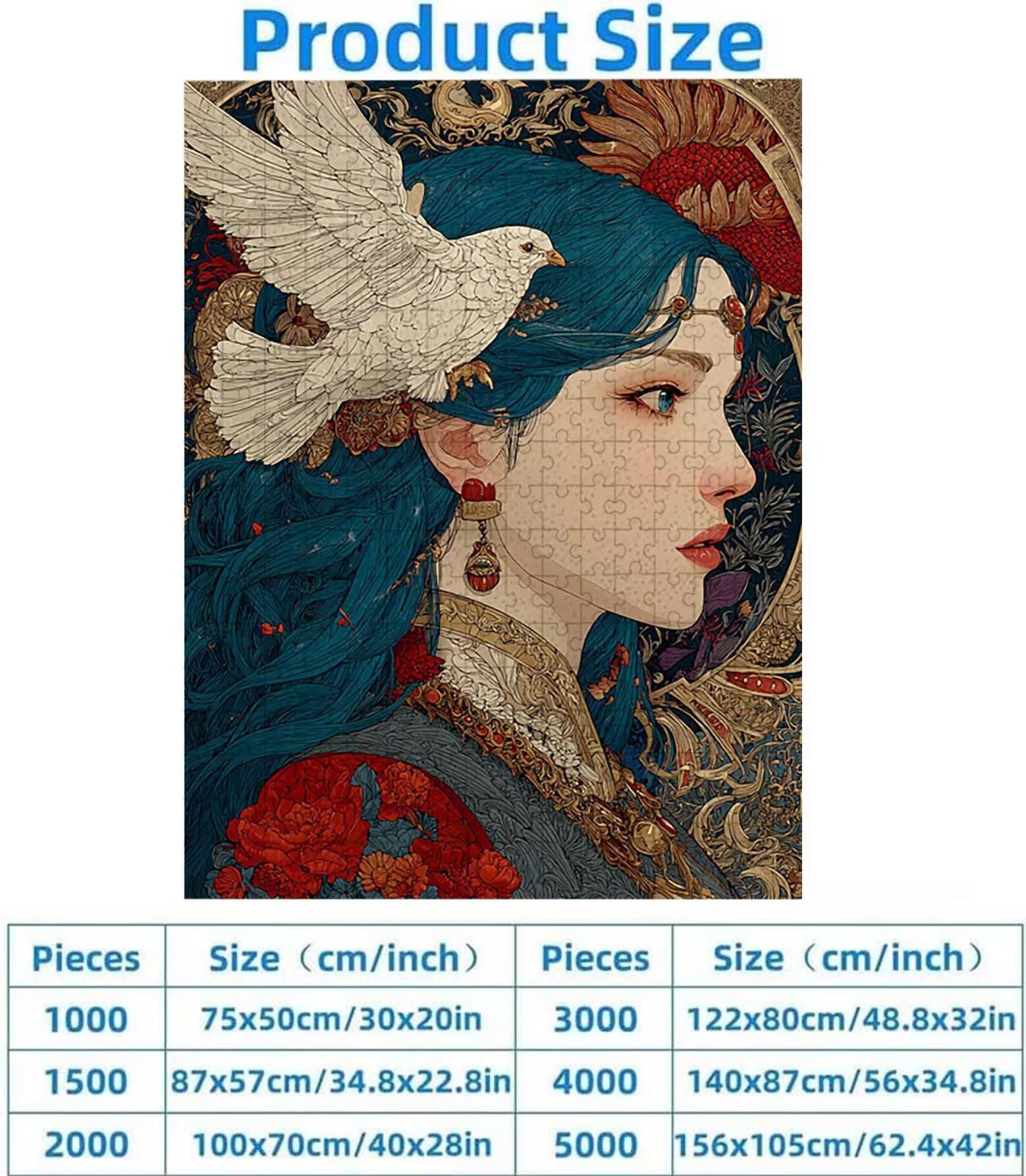 Puzzle 5000 sztuk Puzzle dla dorosłych 156 x 105 cm gra edukacyjna puzzle dla dorosłych i dzieci od 14 lat kreatywny prezent dla relaksu - PjY10322 2-9