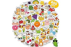 Benresive 400Pcs Stickers for Kindergarten Students