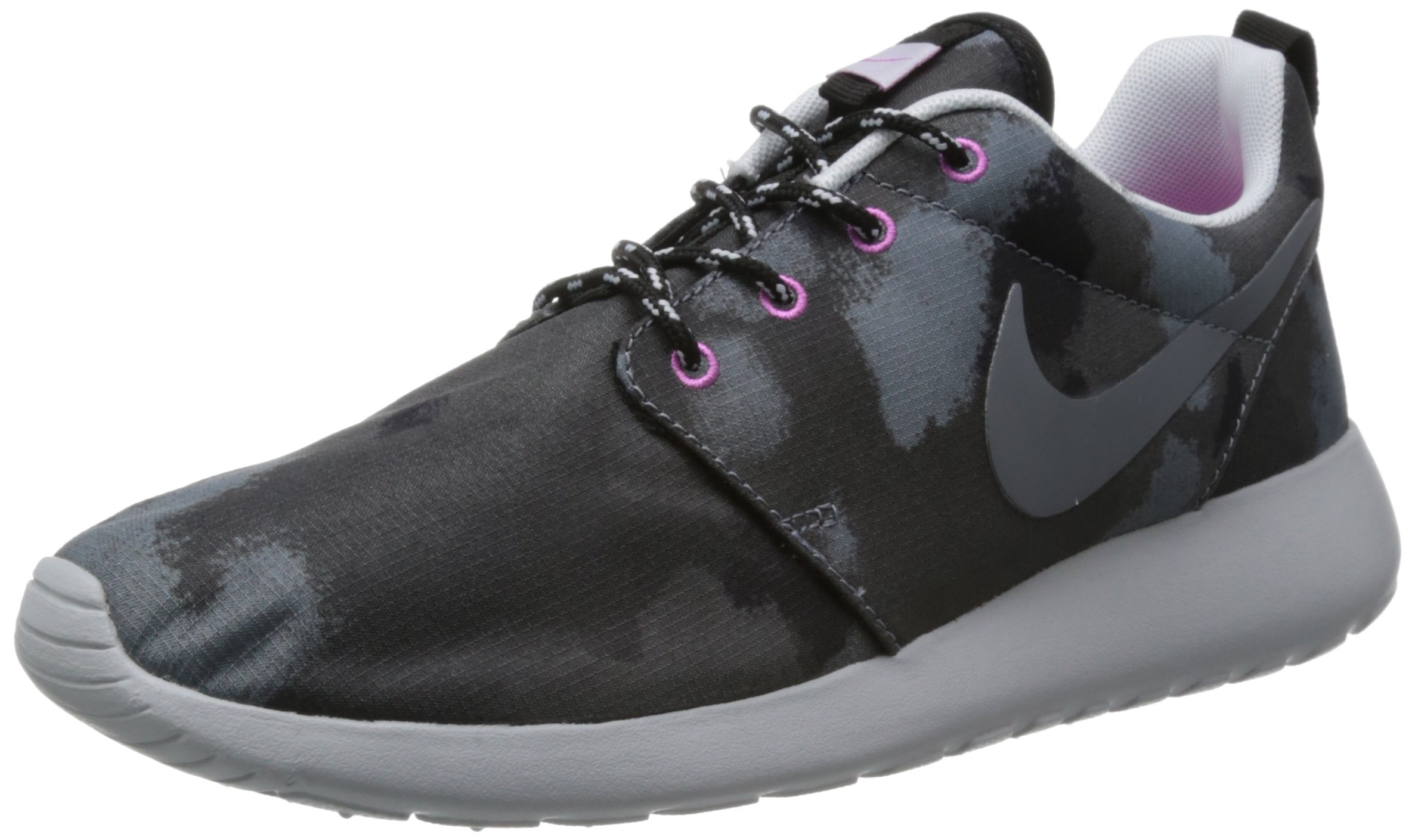 Womens Nike Rosherun Print Black Cool Grey Pink 599432 001