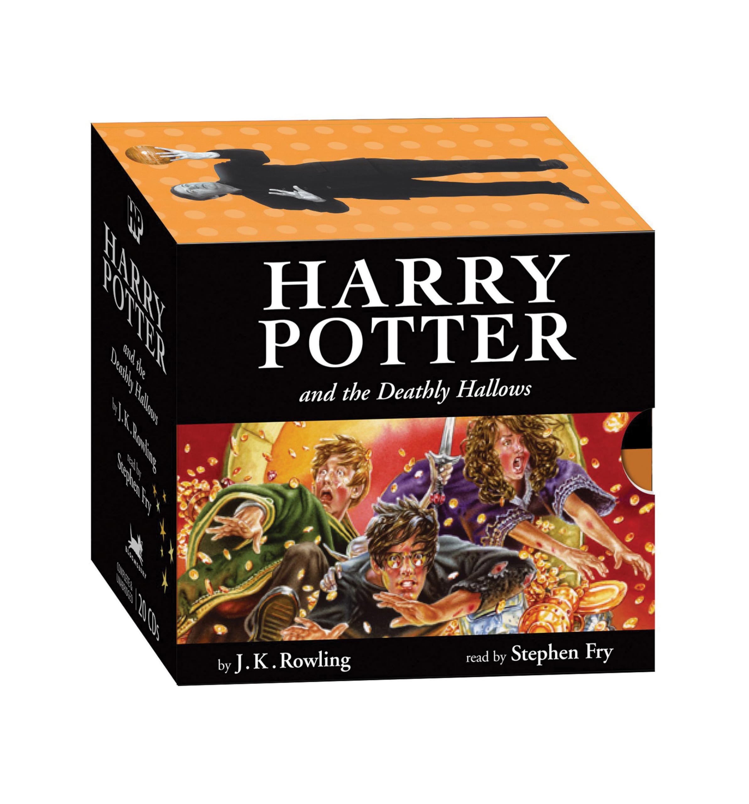 Harry Potter and The Deathly Hallows - CD Audiobook - 20 Discs - Stephen Fry