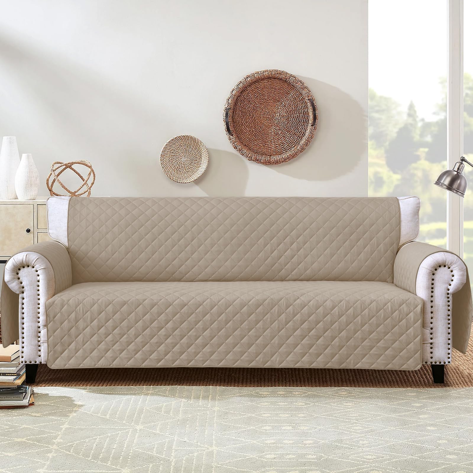 Housse IKEA VIMLE Pour Canapé 3 Places Avec Recamière Et Larges Accoudoirs - Hillared Beige - NEUVE Sous Emballage
