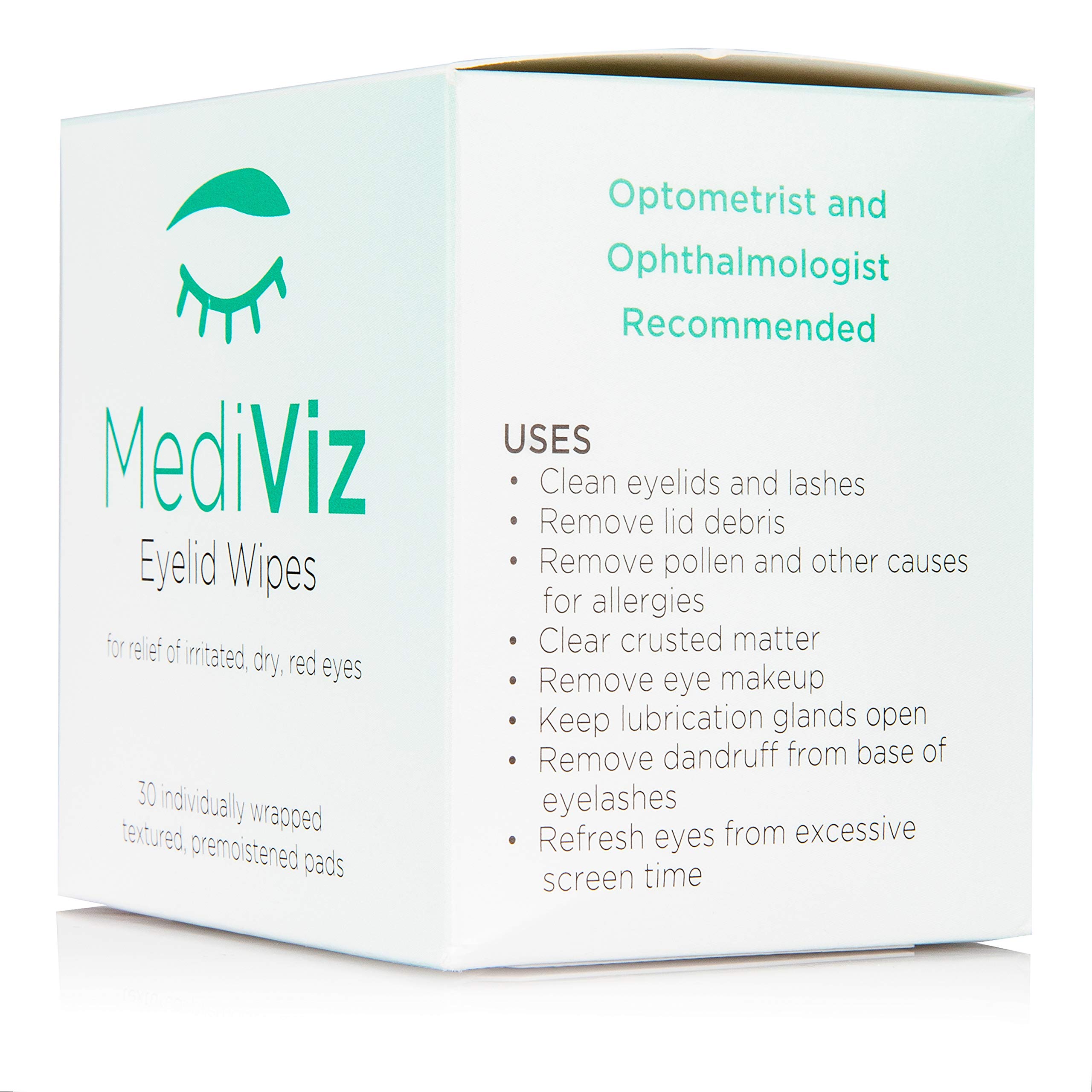 MediViz Eyelid Wipes Help You Avoid Crusty Eyelashes, Eyelid Bumps