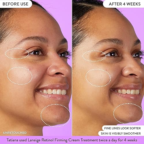 Miniatura 4 de LANEIGE Tratamiento de crema reafirmante con retinol: hidratante antienvejecimiento para reafirmar visiblemente la piel y suavizar las líneas finas