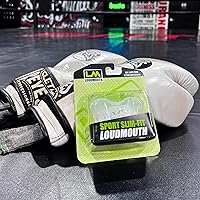 Vista 5 de Loudmouth Sport - Protector bucal ajustado para hervir y morder (paquete de 2) más funda protectora bucal, protección avanzada para todos