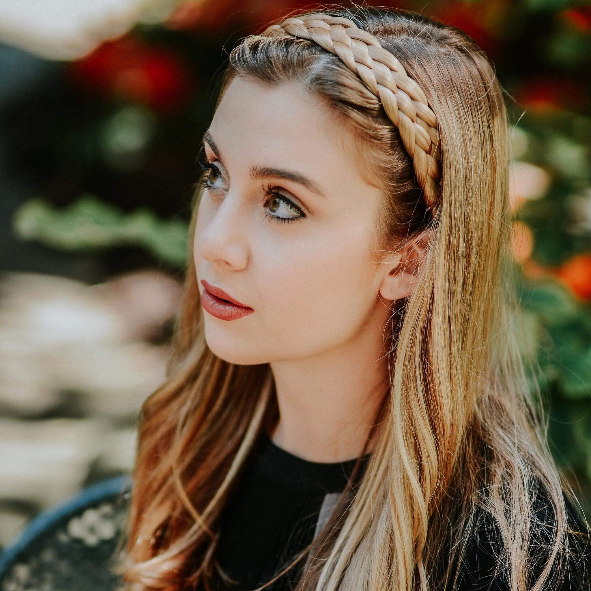 Madison Braids hairpiece (Light brown) Madison Braids Women main image 3