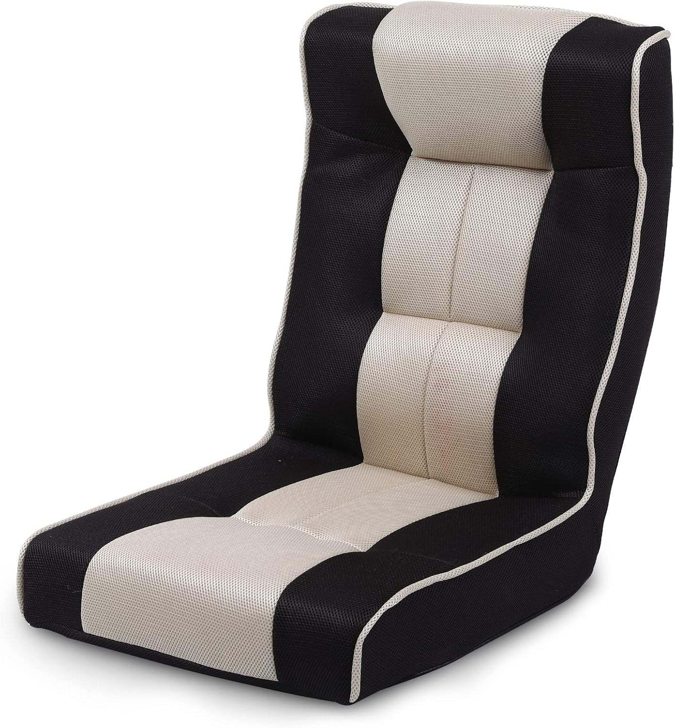 FLOGUOR Japanese Floor Chair with Back Support for Adults 6Position Adjustable