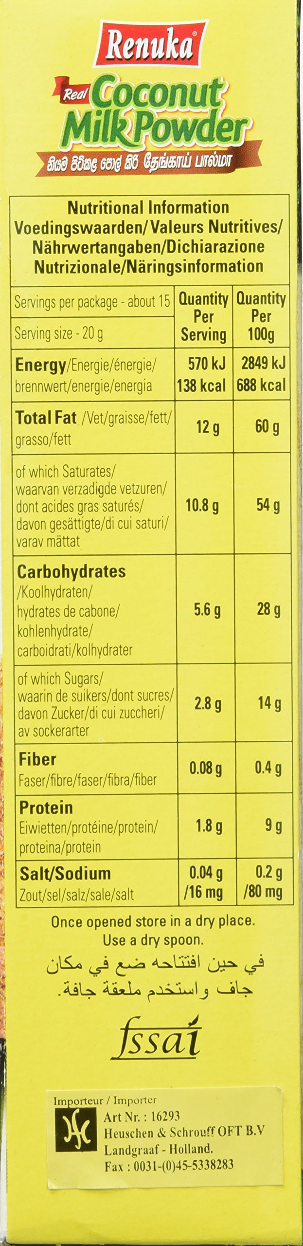 Renuka Kokoscreme instant, 6er Pack (6 x 300 g)