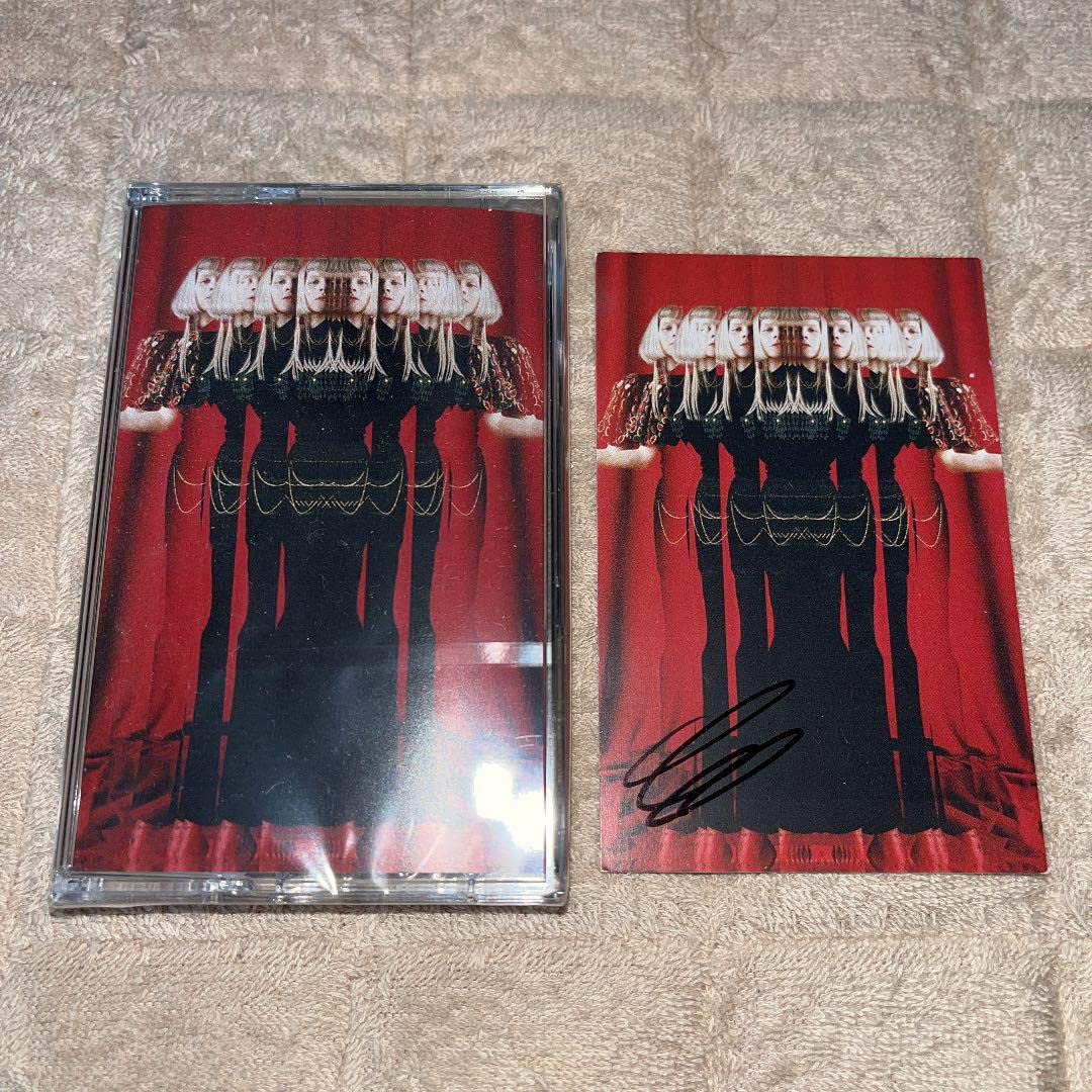 ブラックピンク 直筆サイン入りCD ＆ カセットテープ BLA