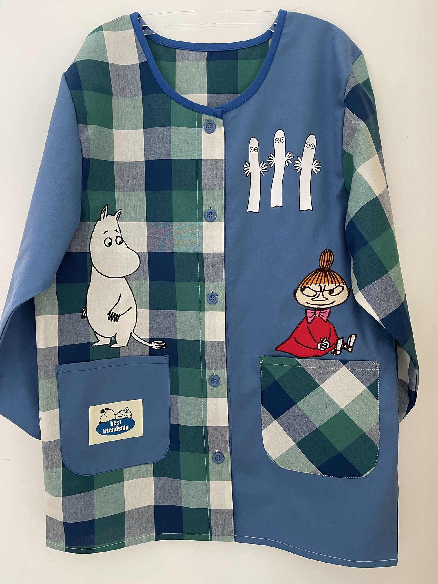 ムーミン スモック MOOMIN エプロン スモックタイプ（ムーミン） | one'sterrace