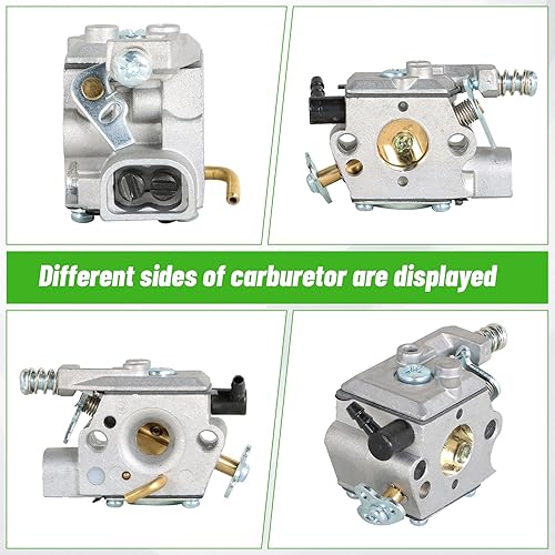 Miniatura 4 de munirater Kit de carburador con filtro de aire de repuesto para CS-341 CS-345 CS-346 CS-3000 CS-3450 CS-3400 Reemplazo para WT-402