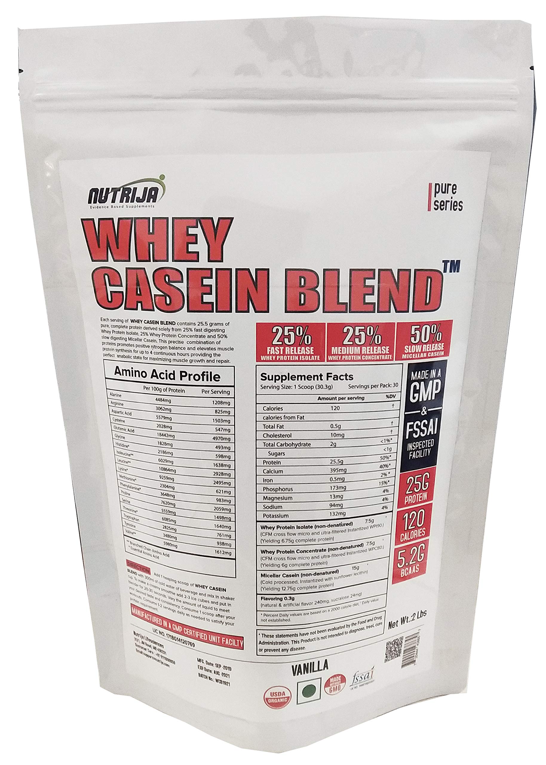 Buy Ja WHEY CASEIN BLEND A Blend of Whey Isolate , Whey Concentrate