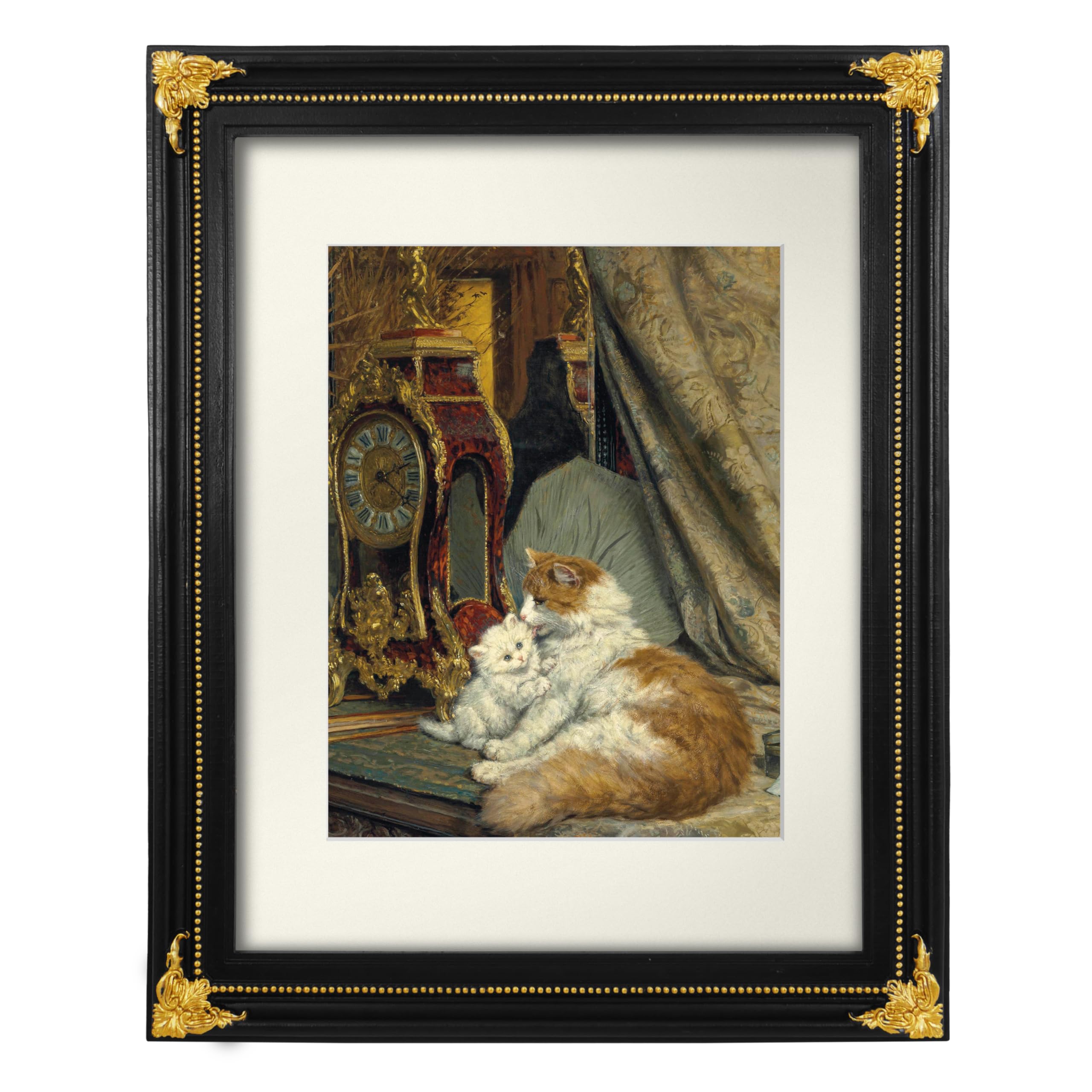 Photo 1 of [DAMAGED] SIMON'S SHOP 11x14 Picture Frame with Mat, 11 x 14 Picture Frame Matted to 8 x 10 Photo, Distressed Green Rustic Poster Frames for Wall and Tabletop