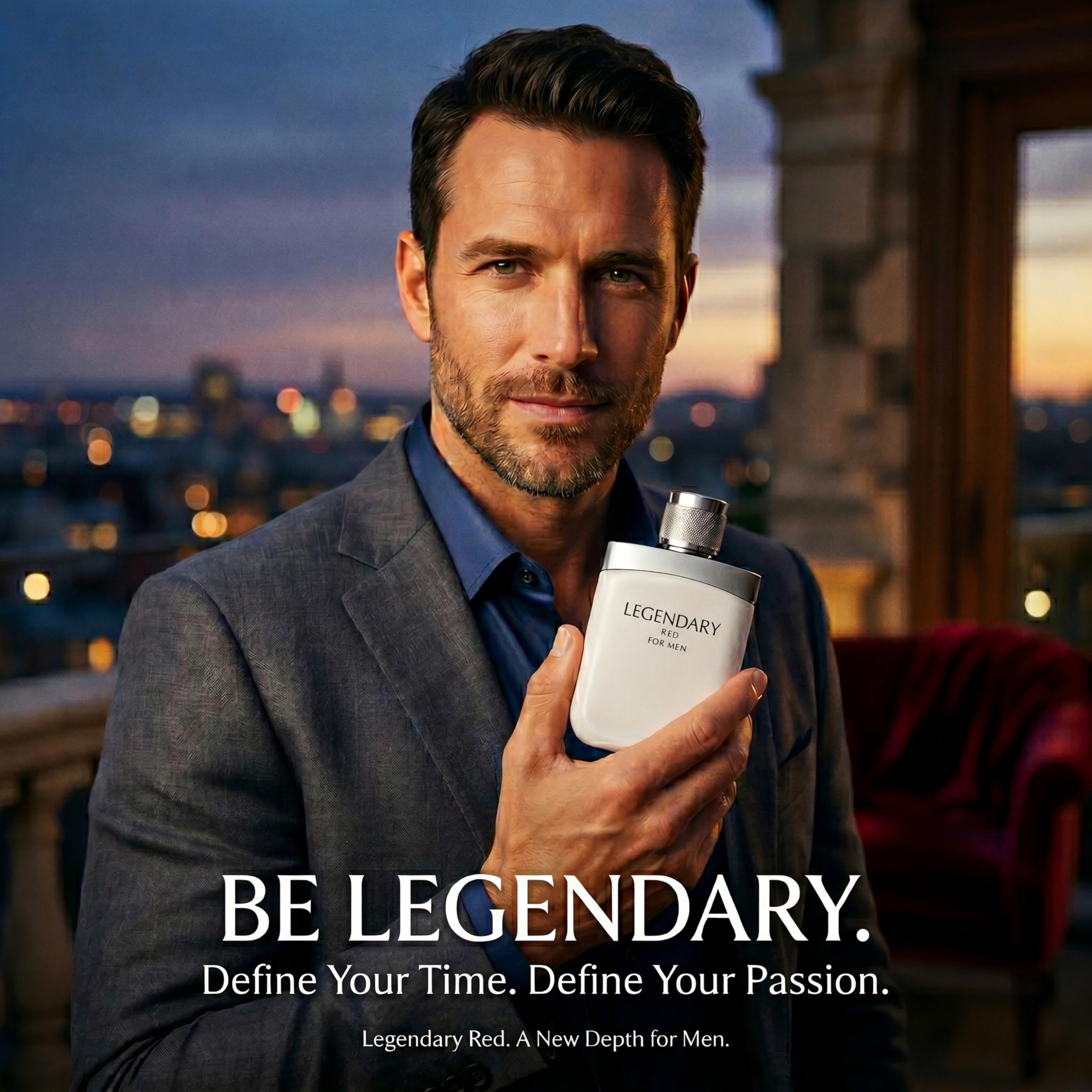 Amazon.com : Hybrid & Company Liquid Blaze For Men Pour Homme Eau 