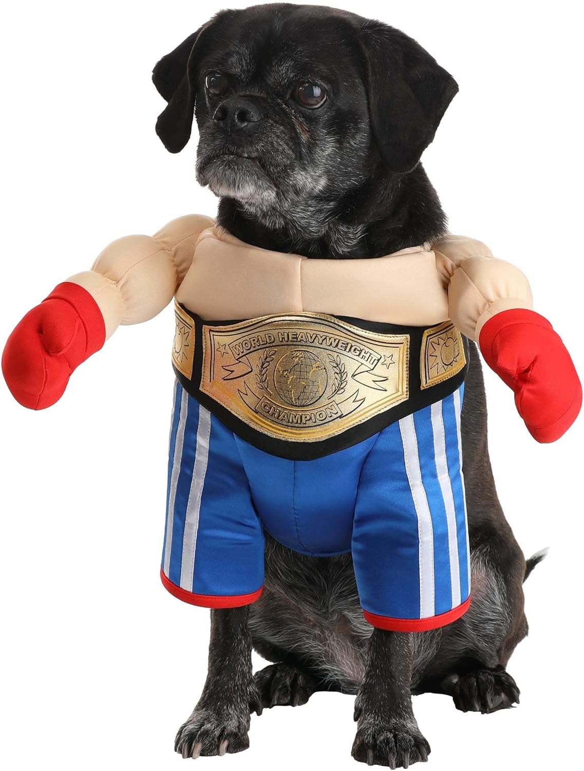 Disfraz de Boxeador para Perro Fun Costumes Talla XS Rojo