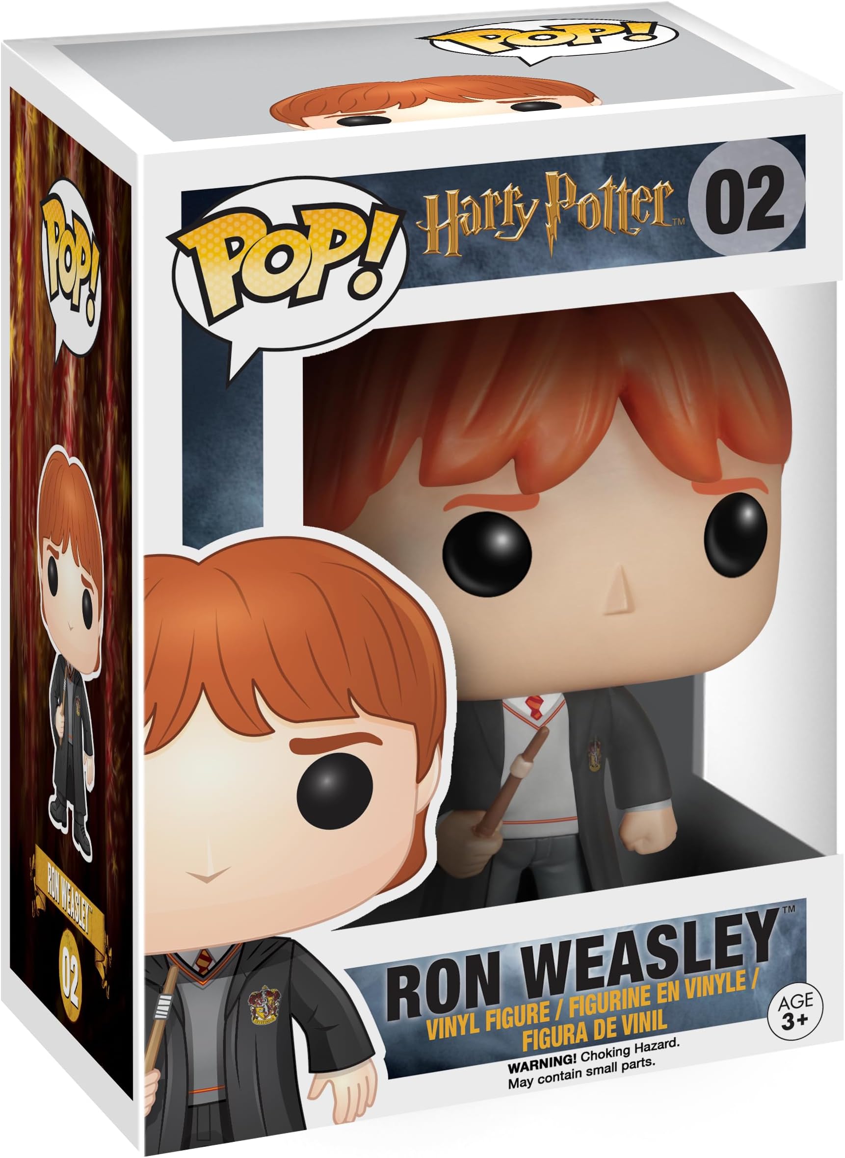 Pop! Movies: Harry Potter - Ron Weasley - Collectable Vinyl Figure - Gift Idea - Official Merchandise - Toys for Kids & Adults - Movies Fans - Model Figure for Collectors and Display