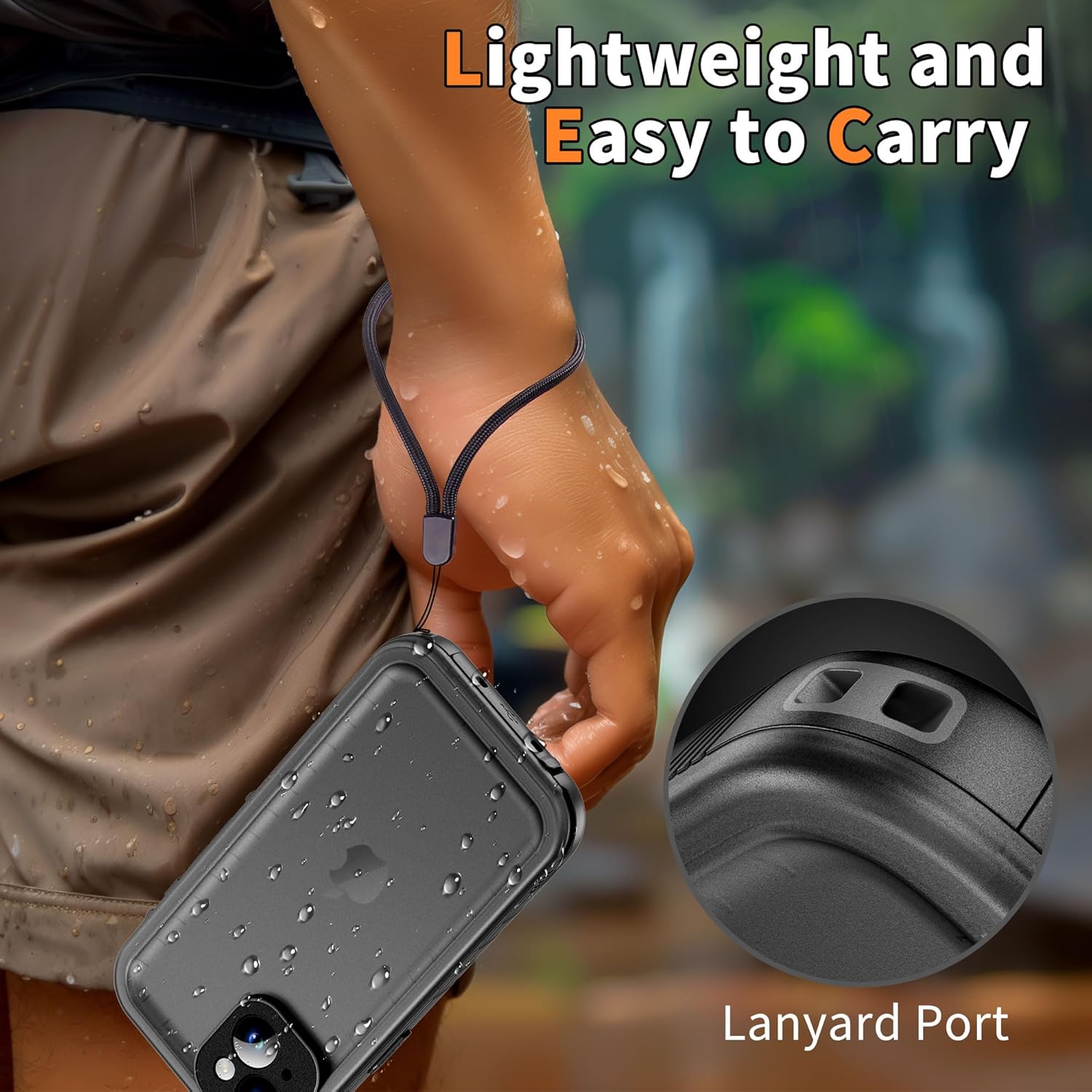 Cozycase for iPhone 15 Case Waterproof - 360 Heavy Duty with Screen/Camera Protector Shockproof IP68 Underwater Dustproof Water Dust Shock Proof Double Full Body/Front and Back 15 Protective Case Slim - Image 7