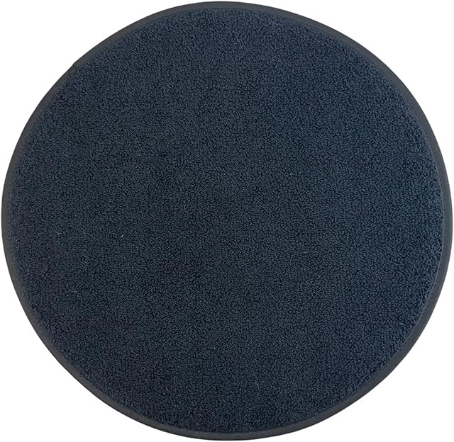 Norfolk Sewing Co Premium Black Towelling 37cm Chefs Pad Loop Aga Range Compatible Single (BLKVH)